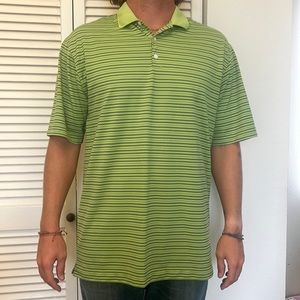 Striped Nike Golf Polo